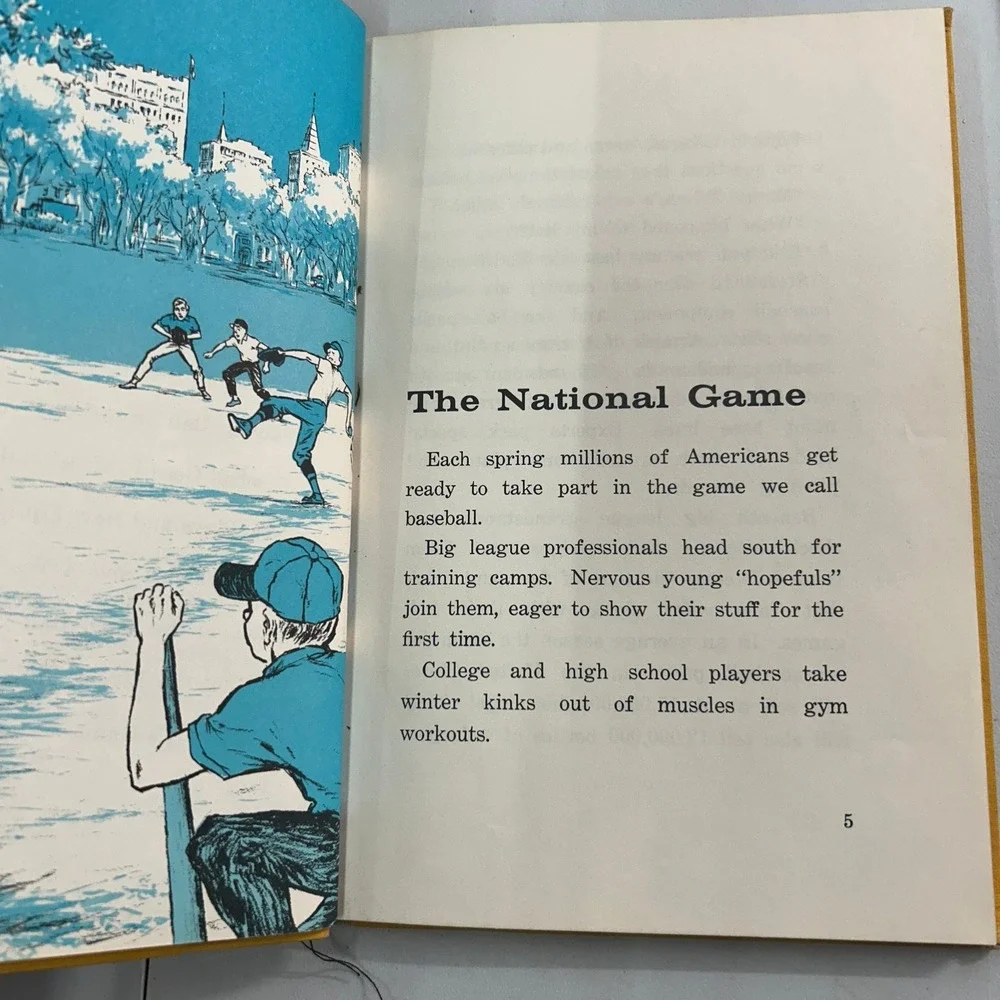 The‎ Game of Baseball Epstein 1965 Illustrated Sports Guide Garrard